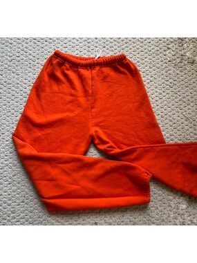 Orange Sweatpants